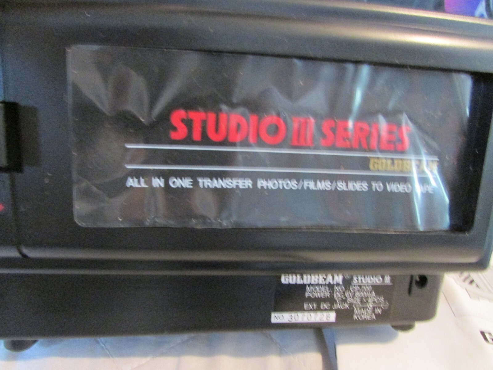 Studio Goldbeam CP-700 All-In-One Transfer Photos/Films/Slides-To-Video Tape