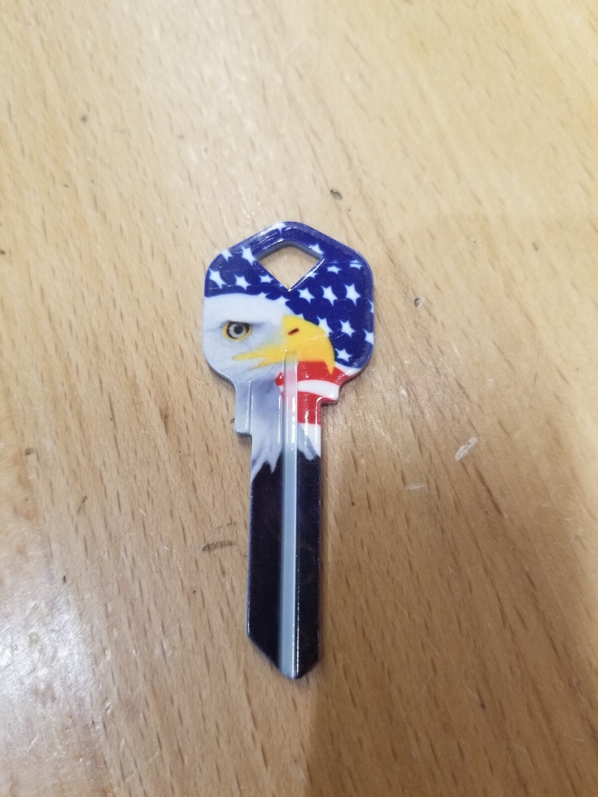 AMER. BALD EAGLE/STATUE OF LIBERTY KWIKSET KW1/KW10 KEYBLANK-READ DETAILS BELOW