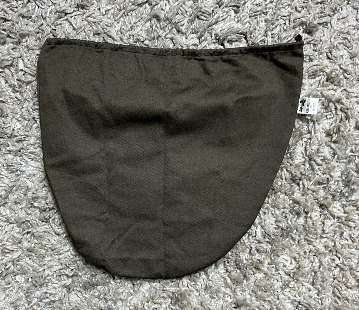 JT PAINTBALL DENIM GOGGLE MASK BAG CARRIER -OLIVE -PRO-FLEX SHIELD OG VINTAGE