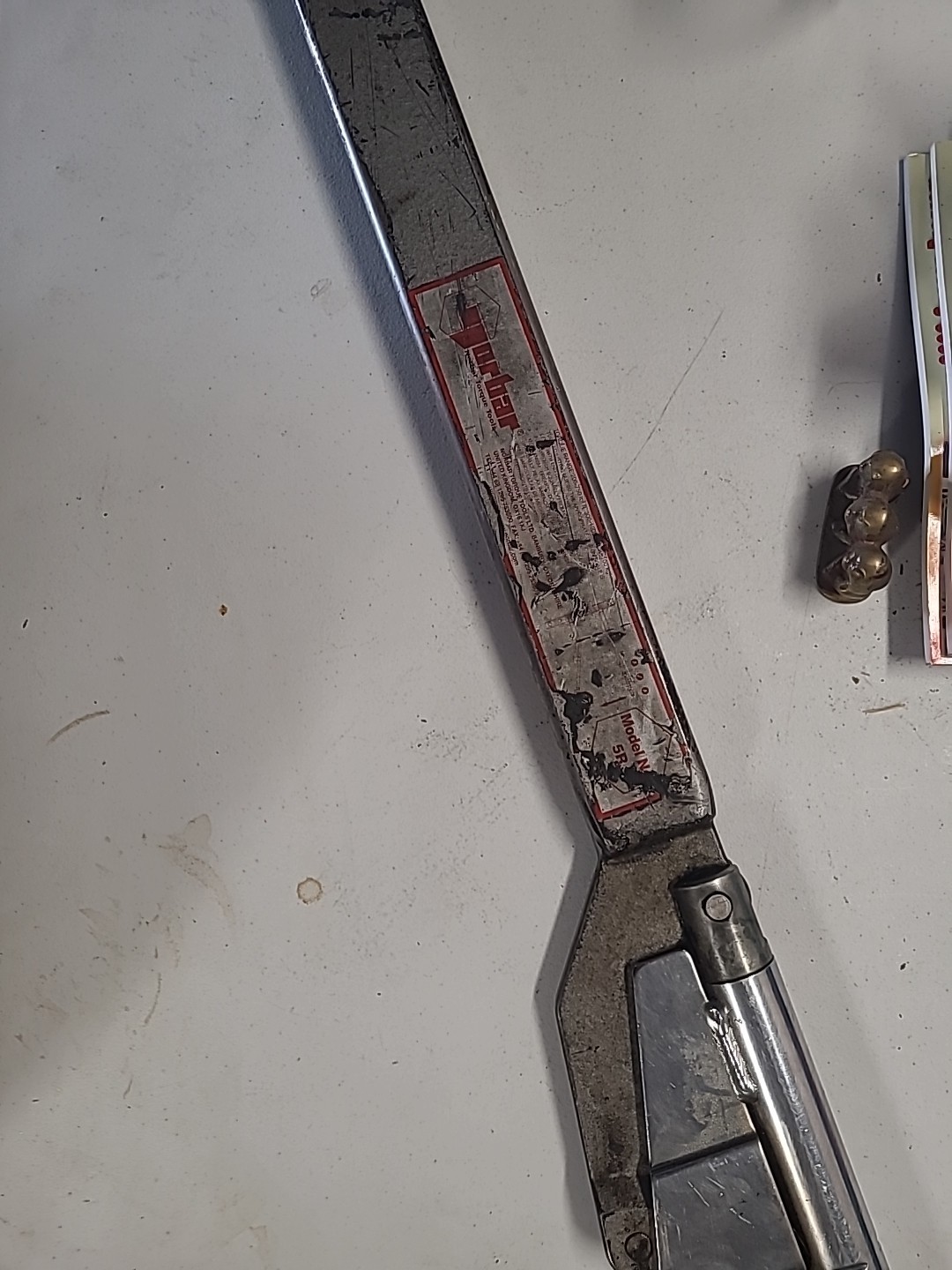 NORBAR Model 5R N 3/4 Drive Torque Wrench Made In England Industrial Tool