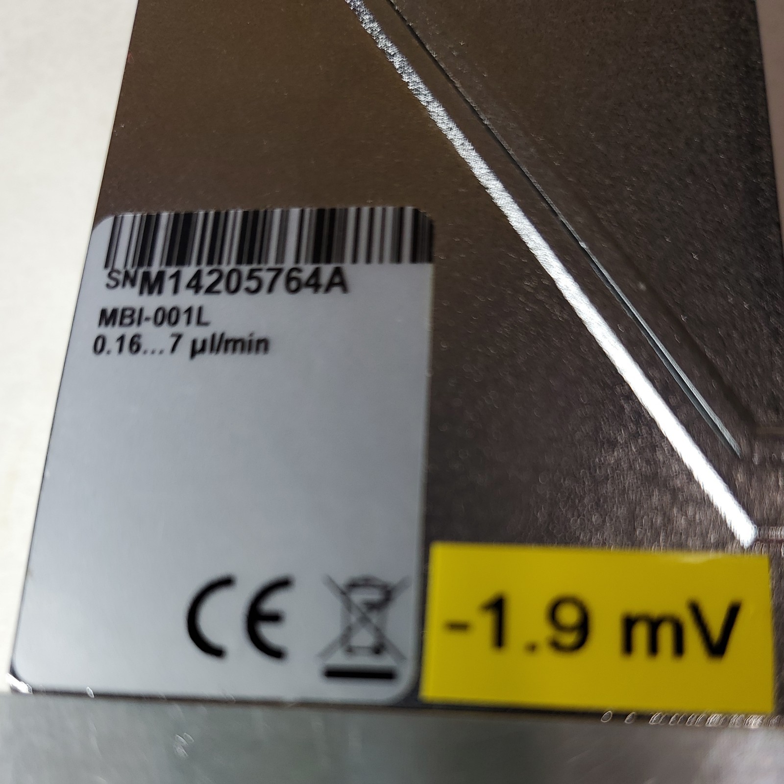 Bronkhorst μ-FLOW MBI-001L Mass Flow Controller 0.16–7 µL/min @digital