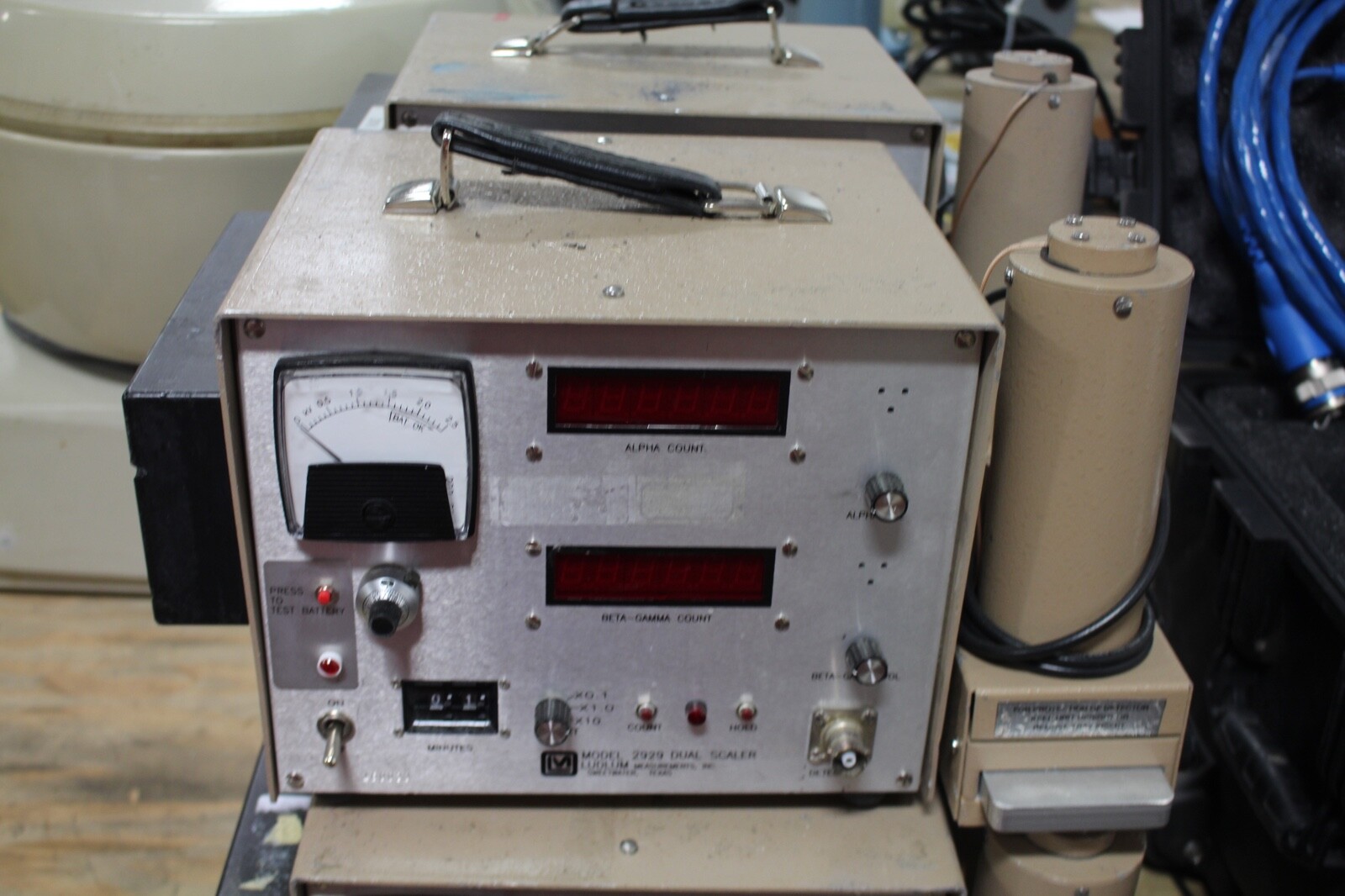 Ludlum 2929  Dual Channel Scaler Alpha Beta Scintillation Geiger Radiation