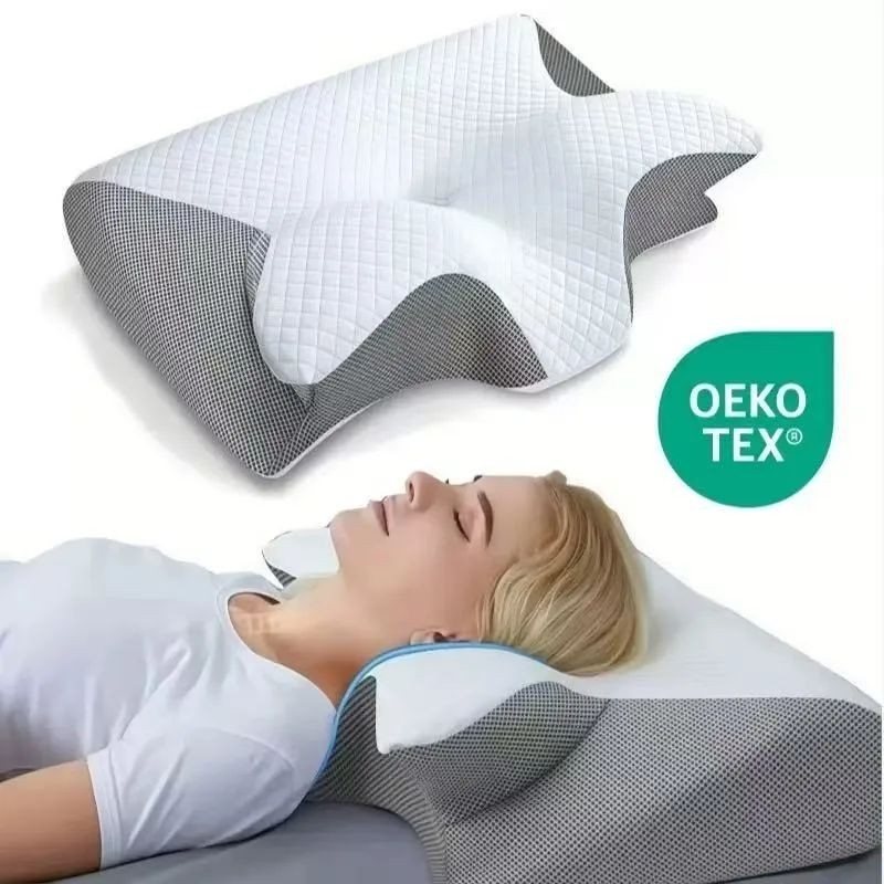 Night Apnea Pillow Orthopedic Memory Foam Cervical Pillow