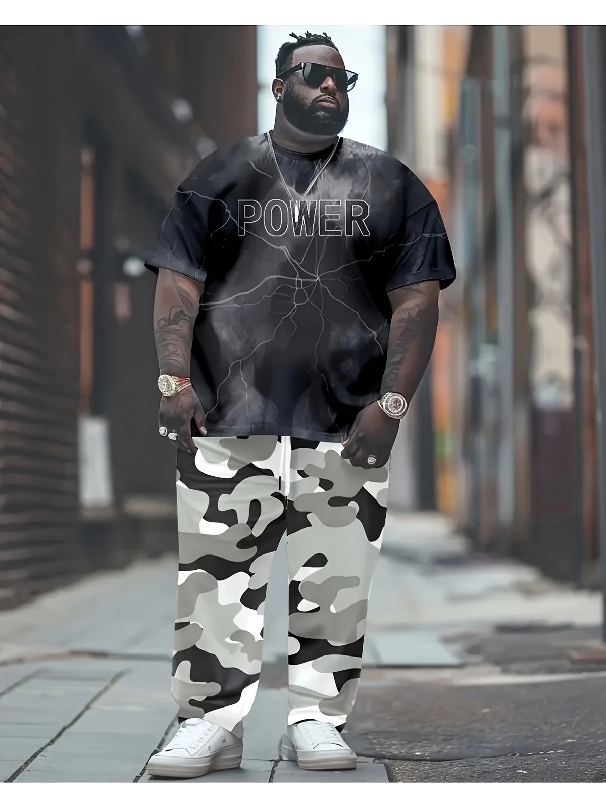 Men's plus size (4XL, 5XL, 6XL, 7XL, 8XL, 9XL) autumn and winter casual sports