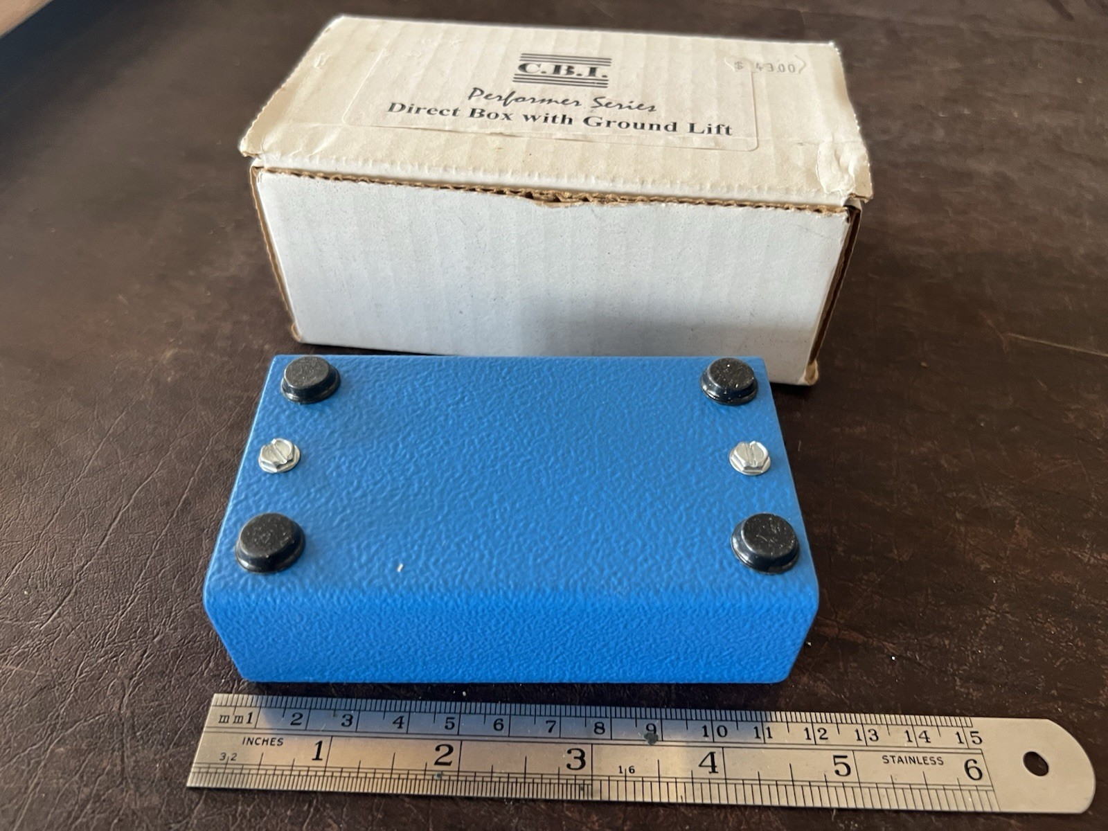 CBI Performance Series Direct Box with Ground Lift
