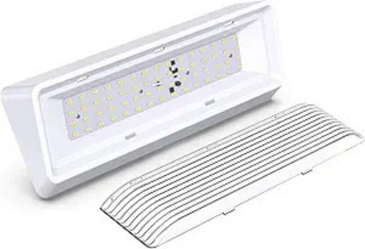 LED 2 Pack Exterior Porch Utility Light XL 12v 650 Lu Color: WhiteSize: 2-Pack