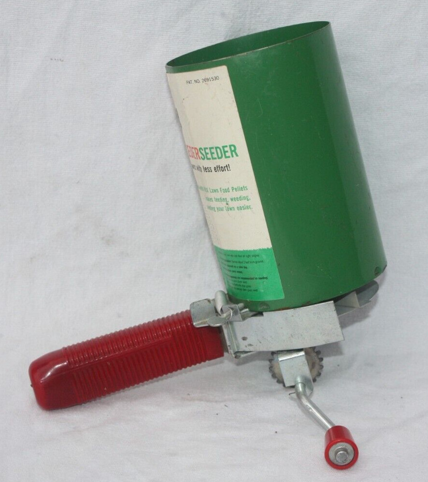 Rare Pax handheld Seed Spreader- FeederWeederSeeder