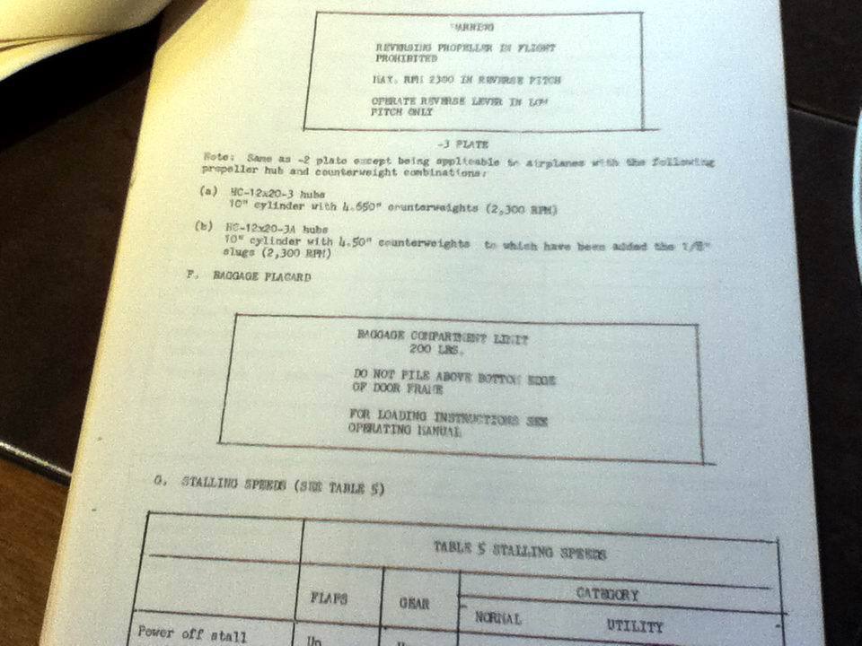 Republic SeaBee RC-3 Operation Manual