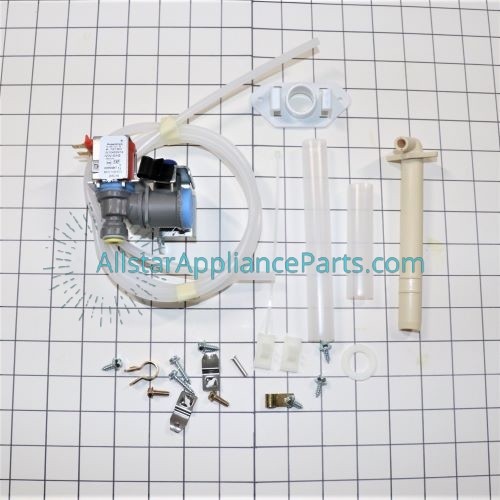 Whirlpool, Water Valve Kit (W10498974 Valve)(W10823511 Water Line 1/4 inch 72")