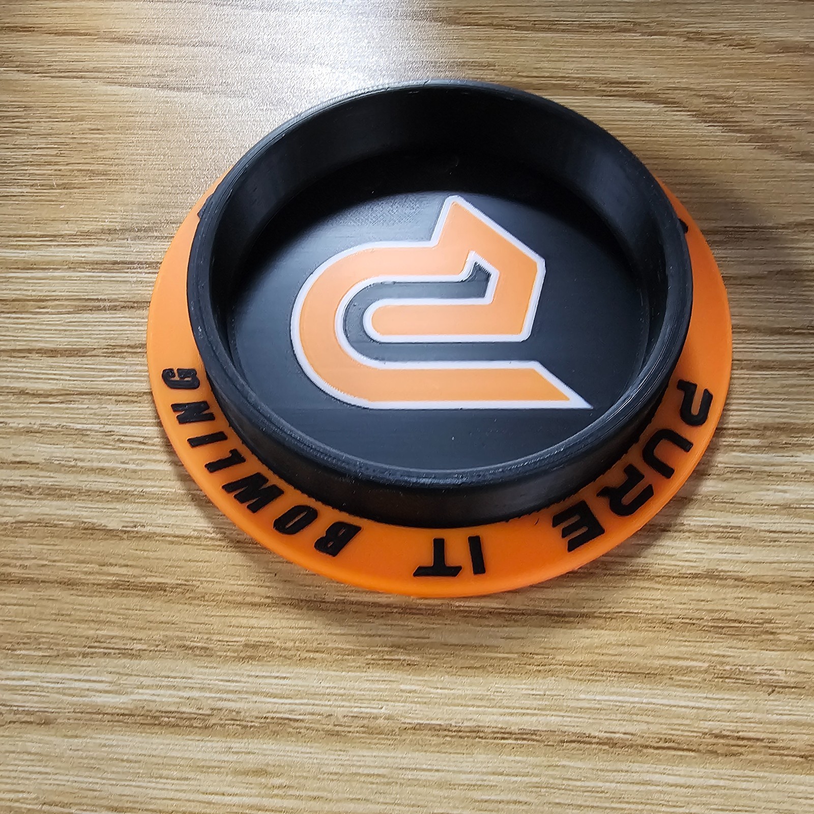 Pure It Bowling Logo Bowling Ball Cup Black/Orange