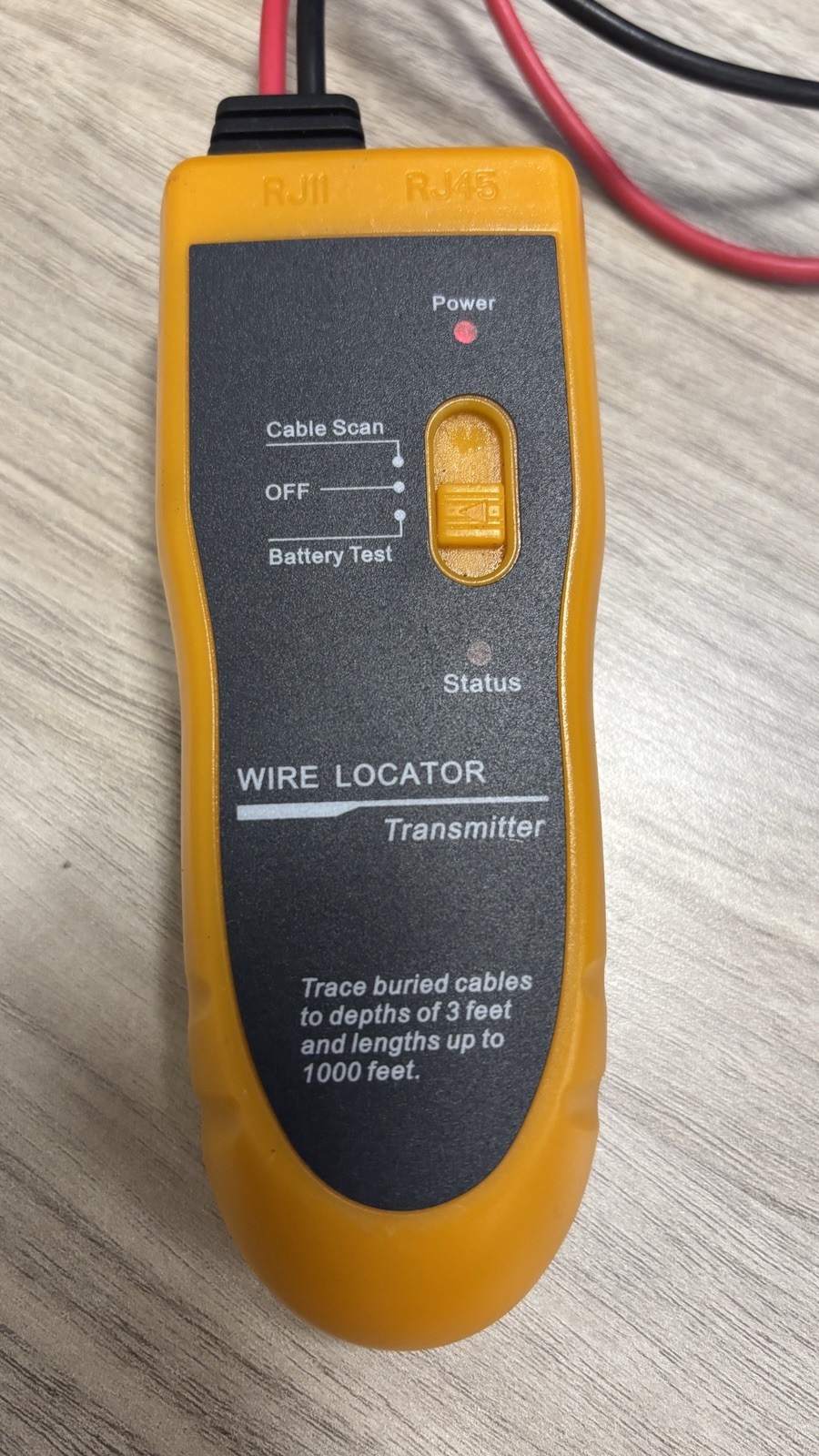 NOYAFA Underground Cable Locator Wire Tracer Detector Electrical USED