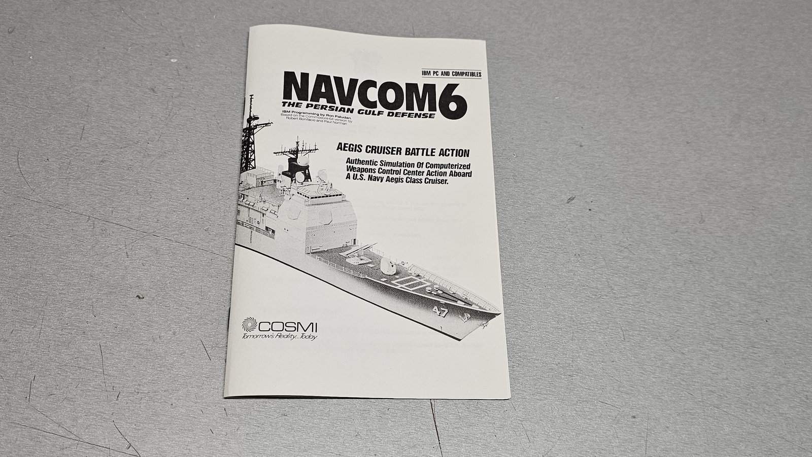 Big Box Software Cosmi NavCom 6 (The Persian Defense) (IBM)(3.5" Disk)