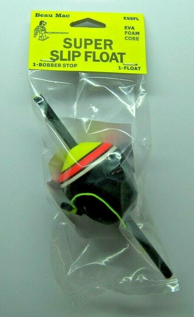 Beau-Mac Super Slip Float EVA Foam Core Drift or lake 1 Bobber Stop NEW #ESSFL