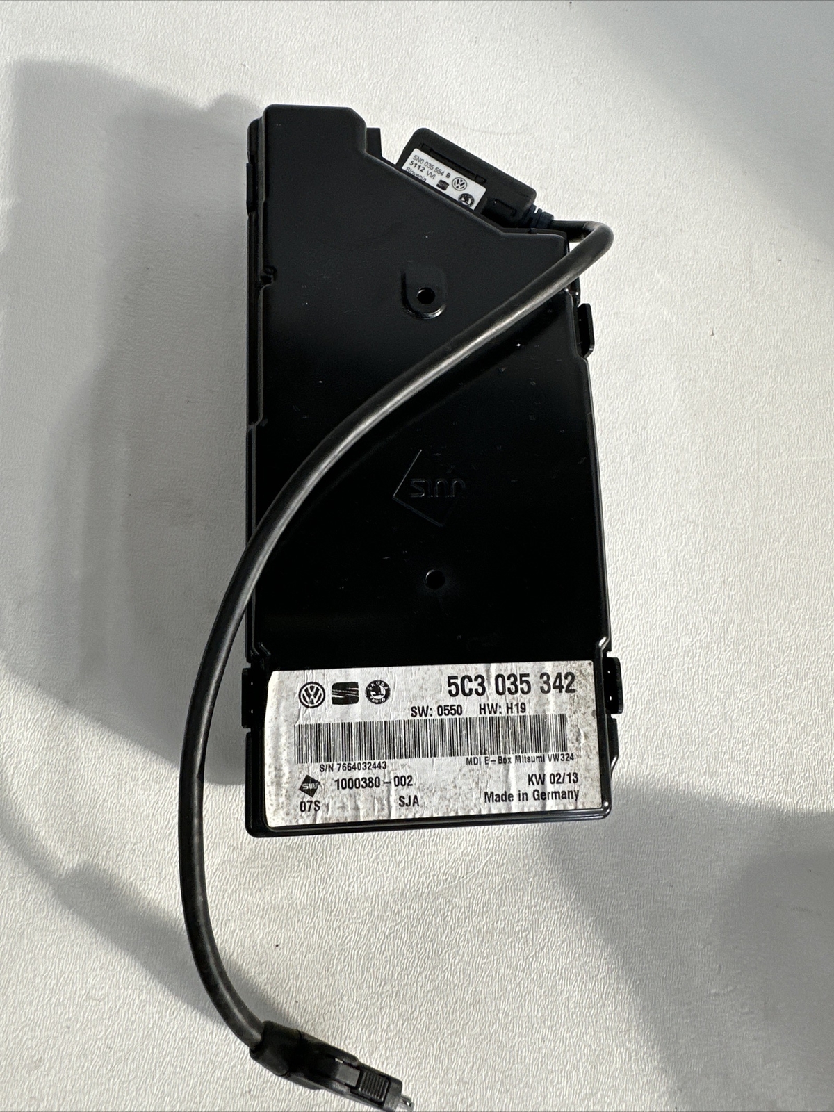 2013 VOLKSWAGEN BEETLE MULTIMEDIA INTERFACE MODULE OEM 5C3 035 342 🔥🔥