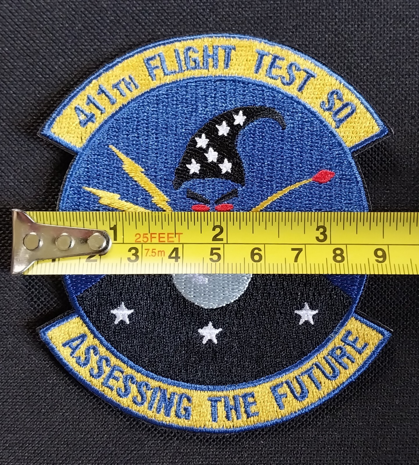 NASA USAF Patch 411th Flight Test Squadron Assessing The Future Wizard Military