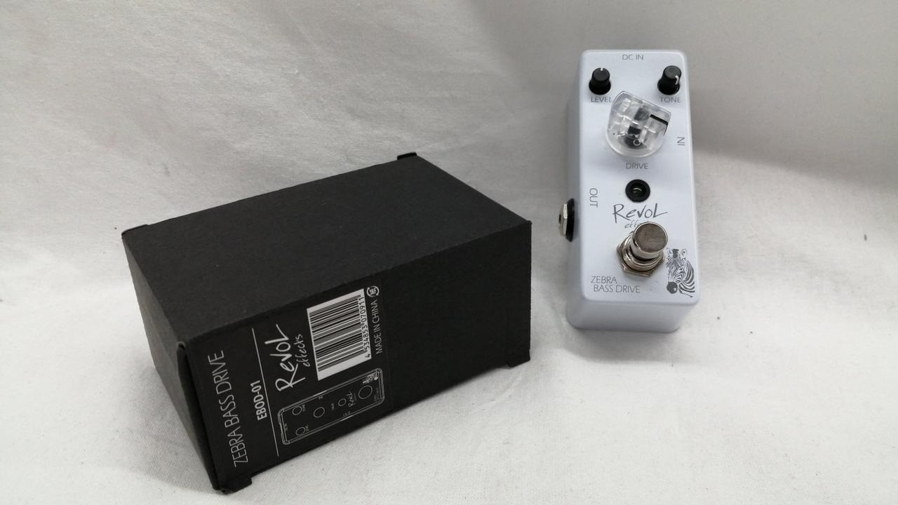Revol Effects ZEBRA BASS DRIVE EBOD-01 Bass Overdrive Pedal