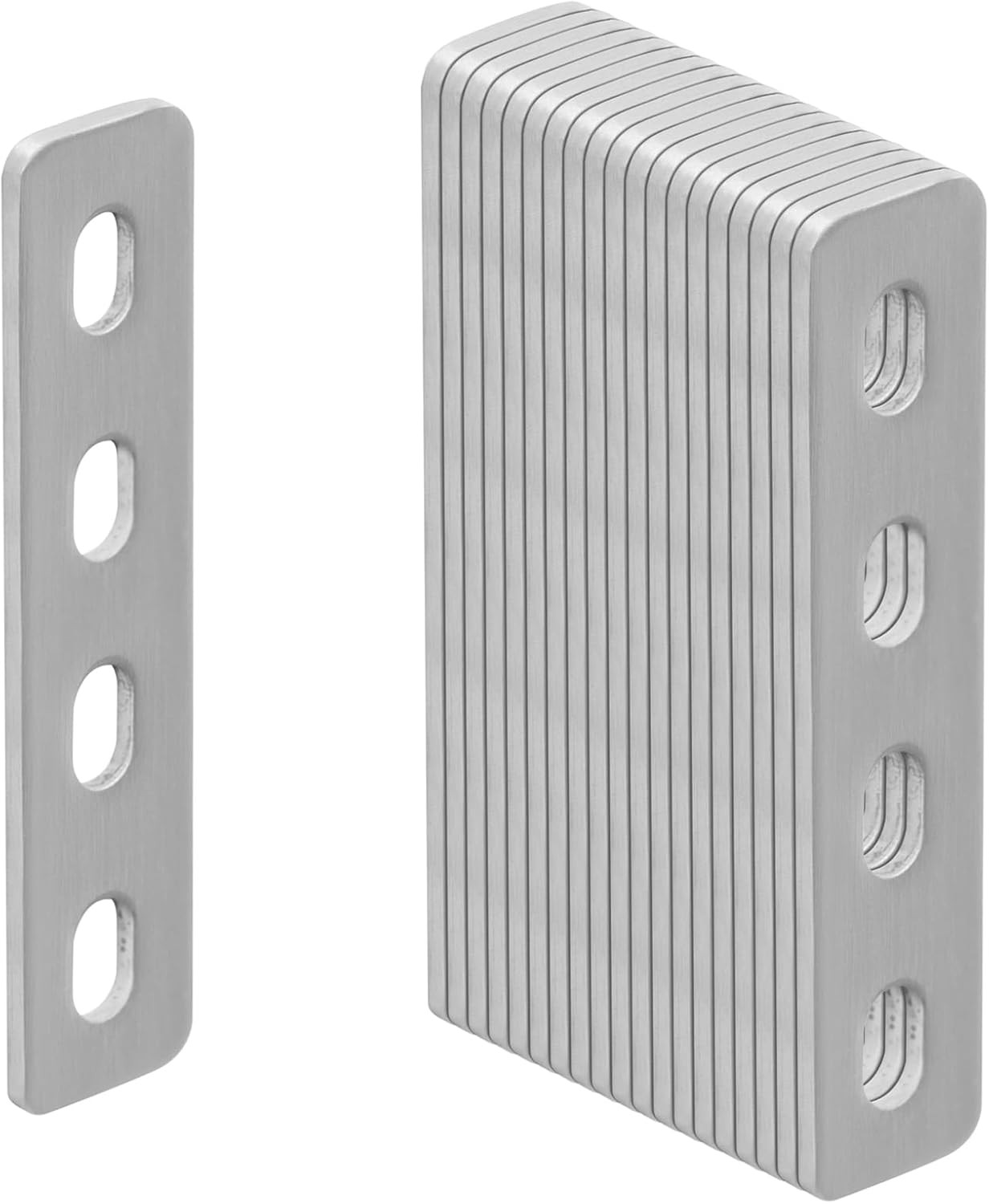 20 Pcs 4-1/4" Adjustable Mending Plate,Slotted Flat Straight Plate,Stainless Ste