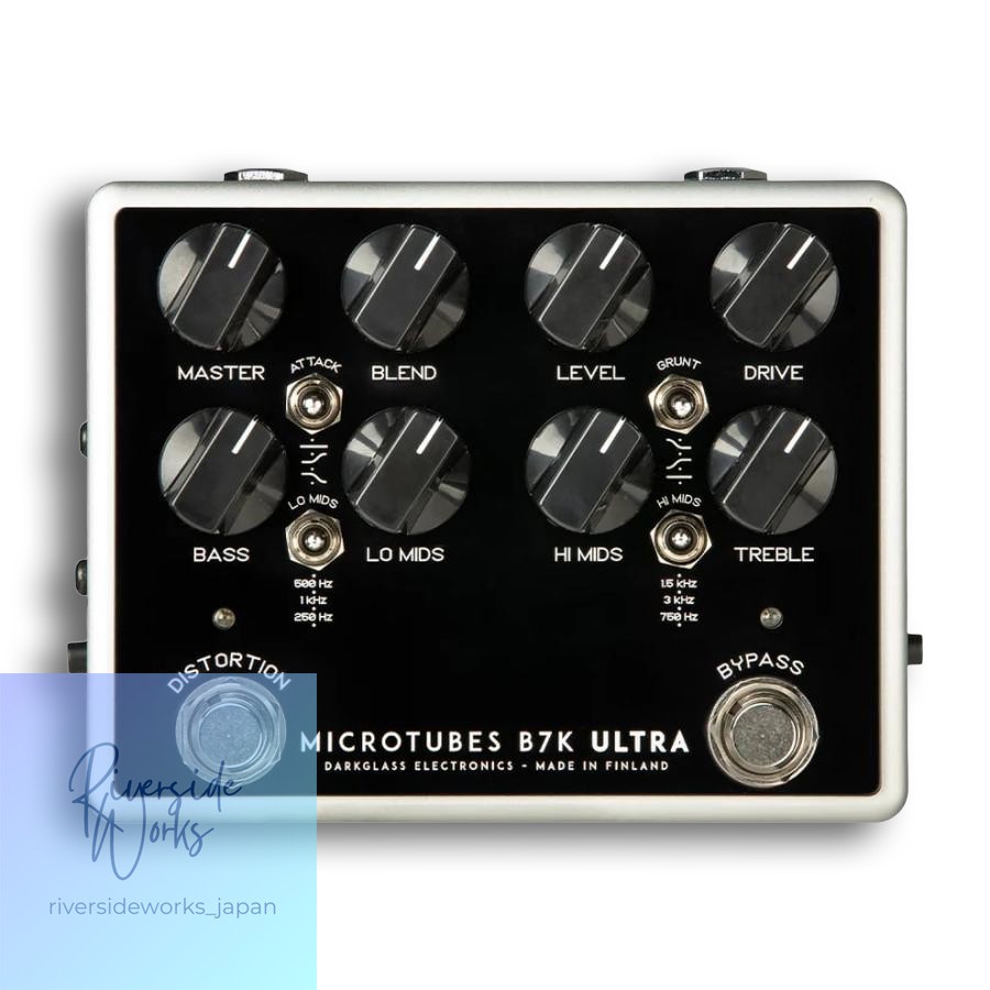 Darkglass Microtubes B7K Ultra V2 Bass Preamp Overdrive with Aux In