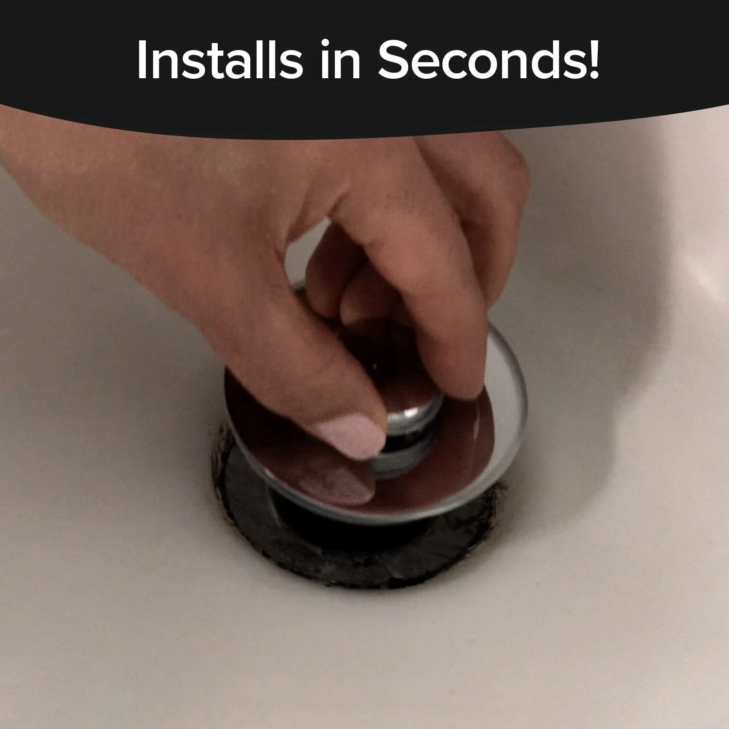 Drain Magic Universal Sink Stopper, Instantly Replace Broken Stoppers US Stock