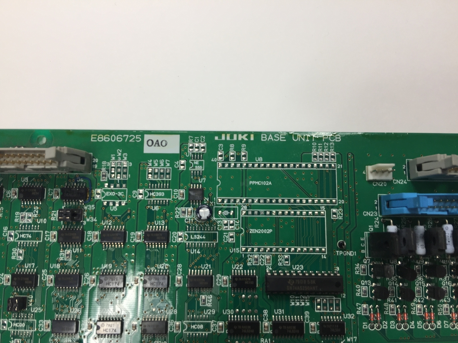 JUKI E86067250A0 Base Unit PWB