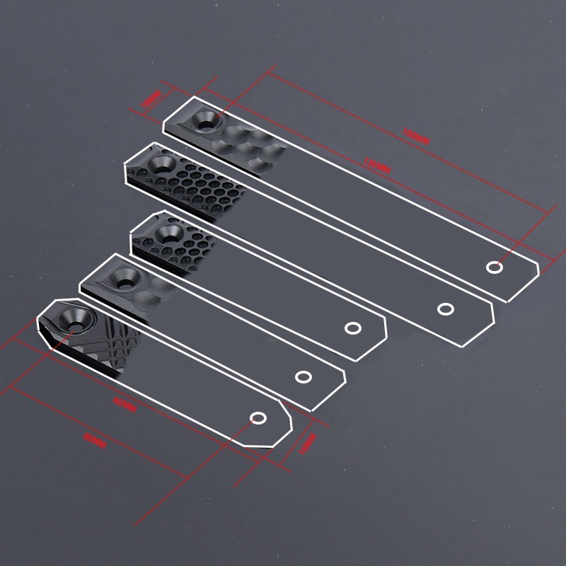WADSN M-LOK Rail Cover Metal Strip Toy Accessory