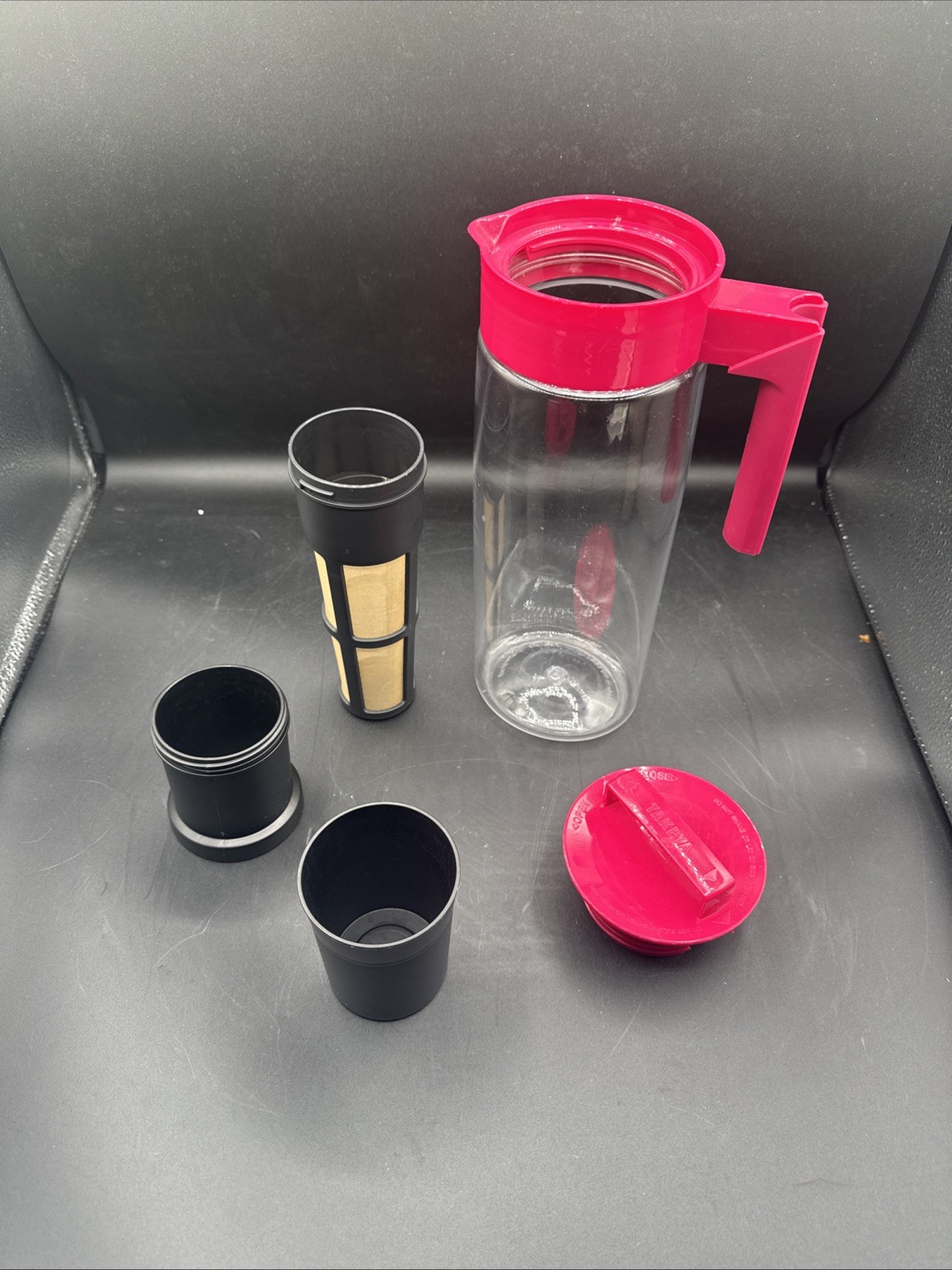 Takeya 2 Quart Cold Brew Coffee/Iced Tea Maker/Fruit Infuser Pitcher