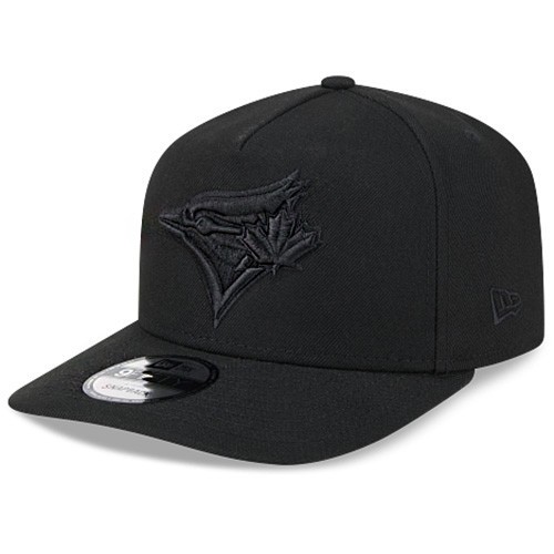 New Era Toronto Blue Jays 950 Snapback Hat MLB Basic Black on Black A-Frame Cap