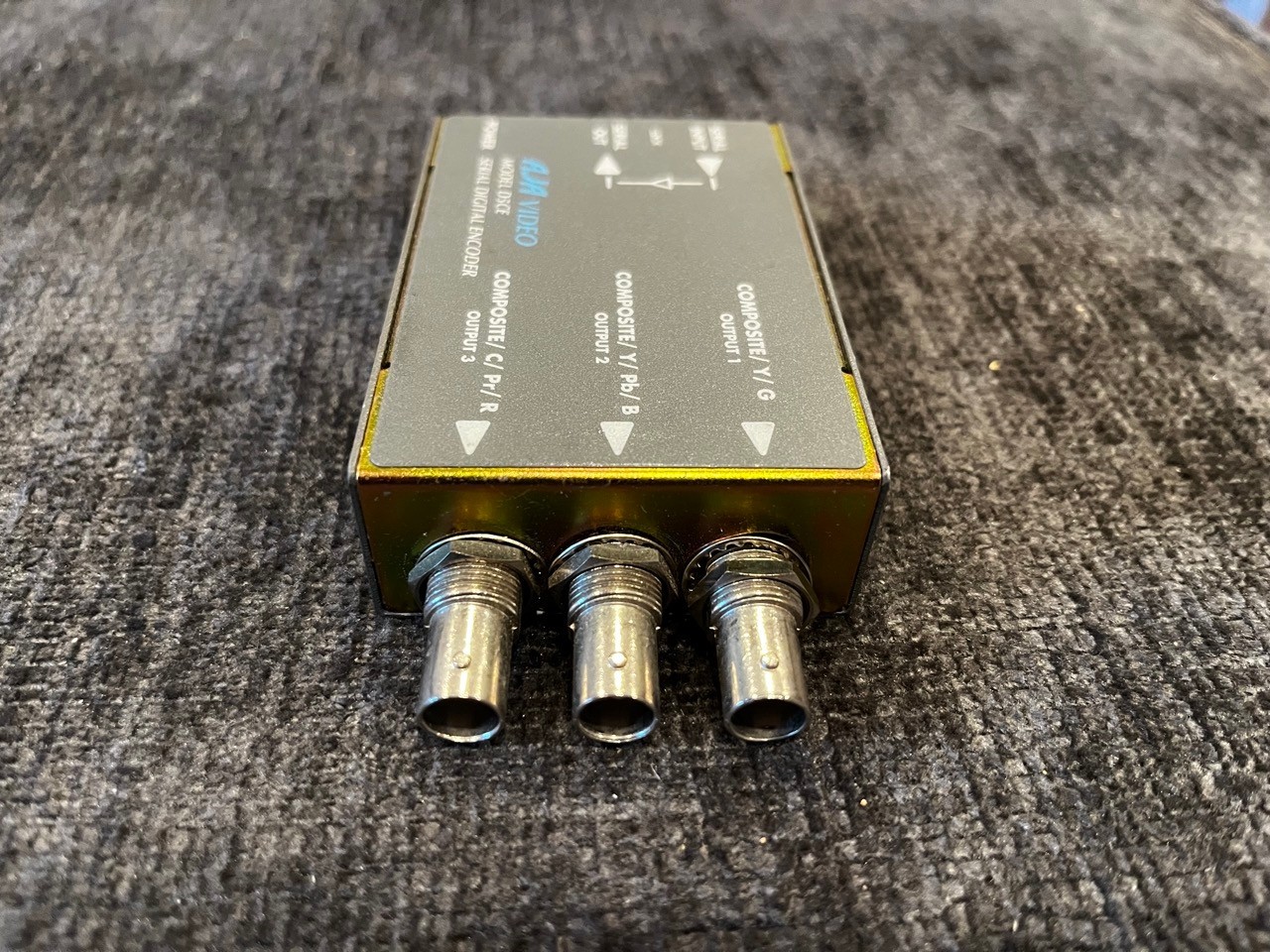 AJA D5CE SDI to Component/Composite Video Encoder Converter with Power Supply