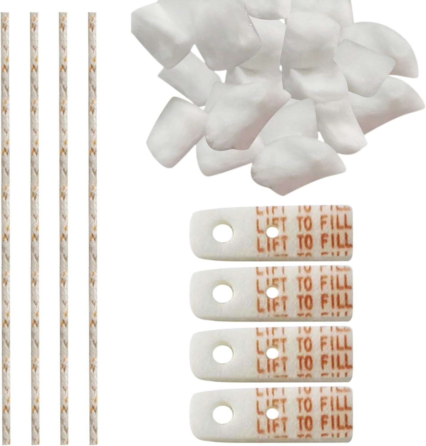 Wick and Cotton Replacement, Wick Replacement, Lighter Replacement Repair Kit, U