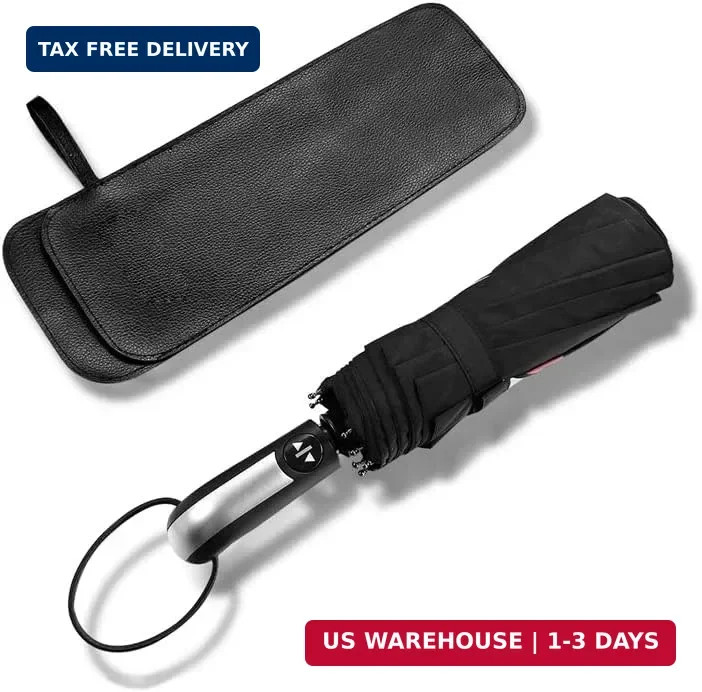 UV Windproof Sun Umbrella,10 Ribs Automatic Open/Close Umbrella,Fast Drying Wate