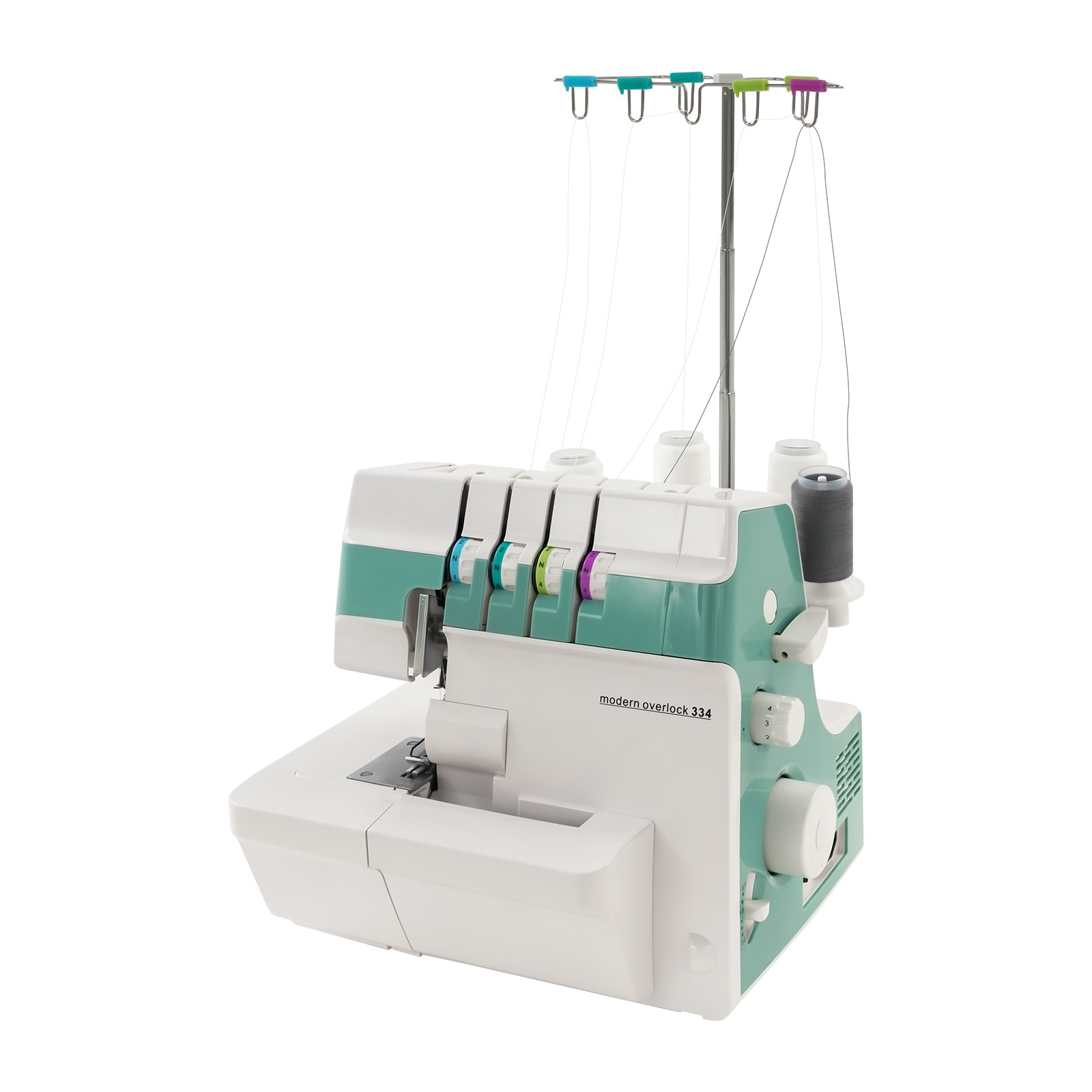 Overlock Sewing Machine with LED Light 1200 Stitches/Minute Serger Electric 91W