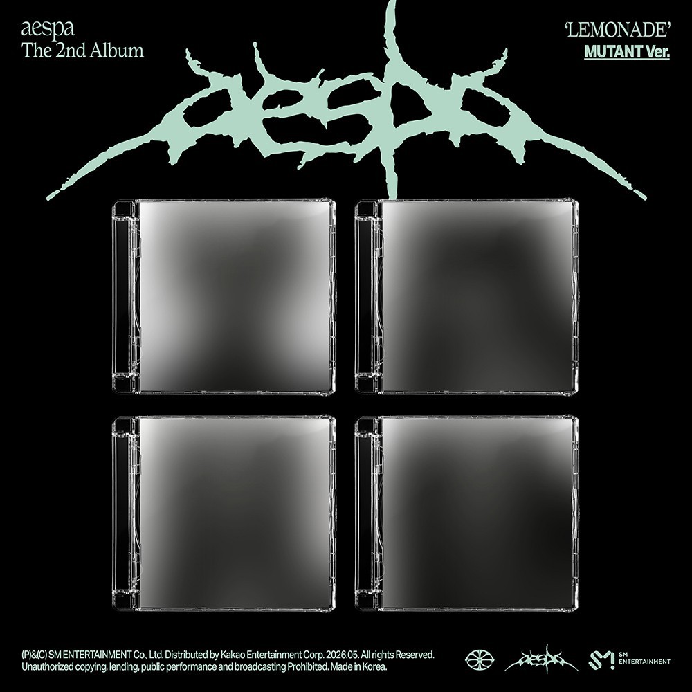 AESPA [LEMONADE] 2nd Album MUTANT Ver./CD-R+Photo Book+Card+GIFT OFFICIAL SEALED