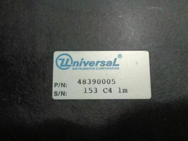 Universal Instruments 48390005 C4-1M Camera