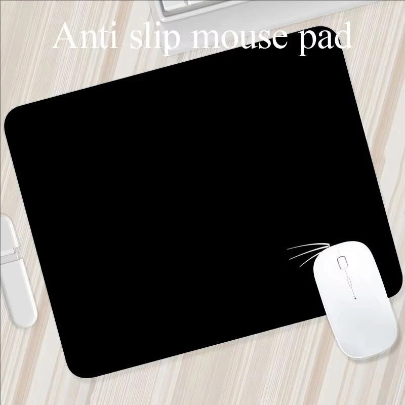 Gaming Mouse Pad Anti Slip Rubber Mat for PC Laptop Office Desk Black, 1pc