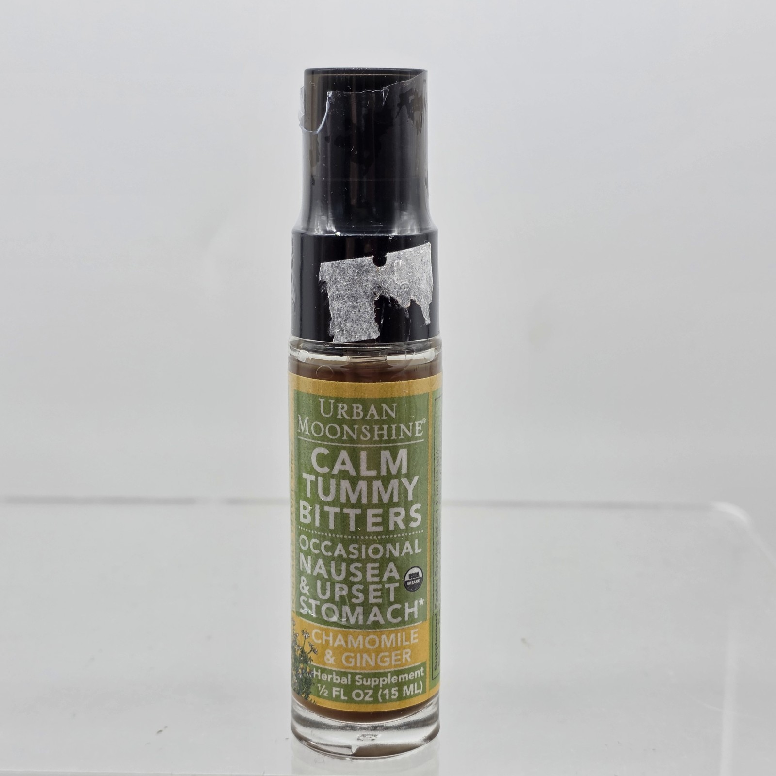 Urban Moonshine Chamomile and Ginger Digestive Bitters 1/2 fl oz Sealed