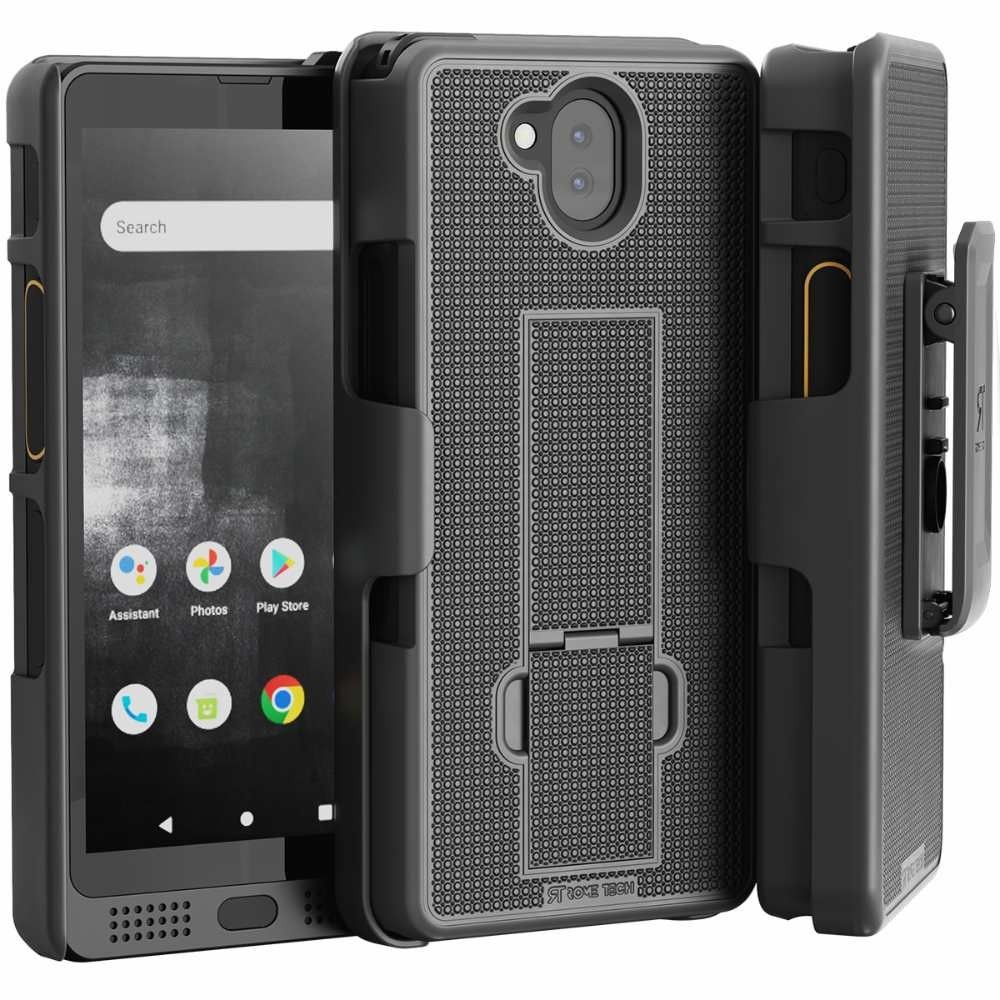For Sonim XP10 5G (2022) Shell Holster Combo Case, Cover With Belt Clip