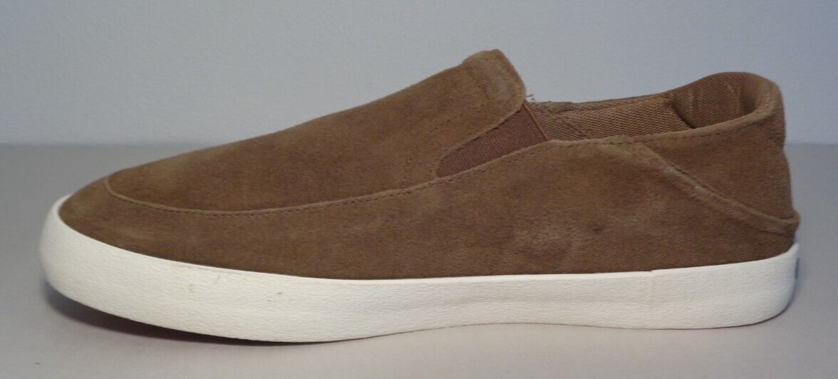 Staheekum Size 9.5 M FLIPSIDE Brown Suede Slip On Loafers New Men's Shoes