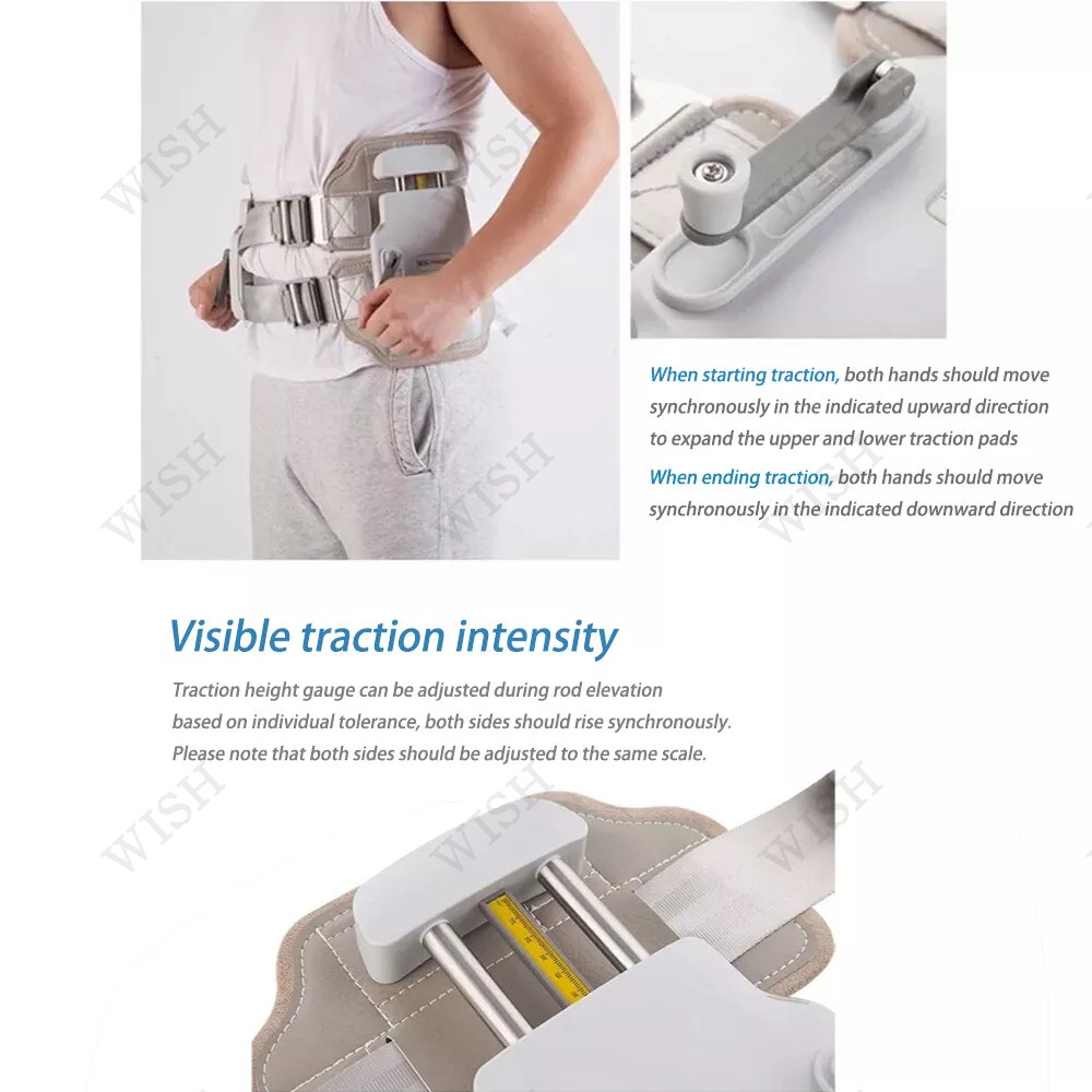 Lumbar Traction Device, Lower Back Pain Relief，lumbar decompression belt