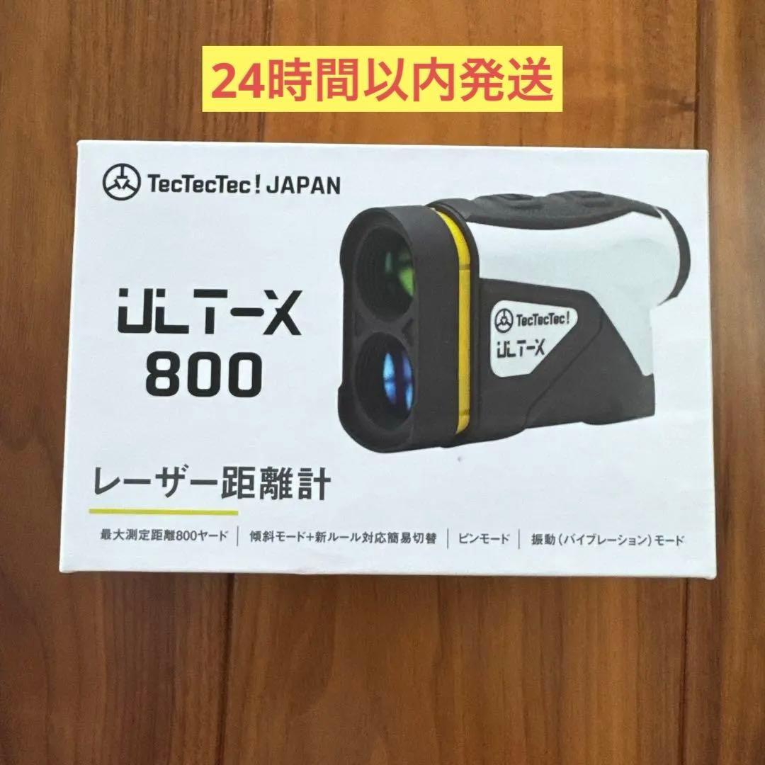 TecTecTec ULT-X800 Golf Laser Rangefinder 800yds Incl. Slope Vibration Used
