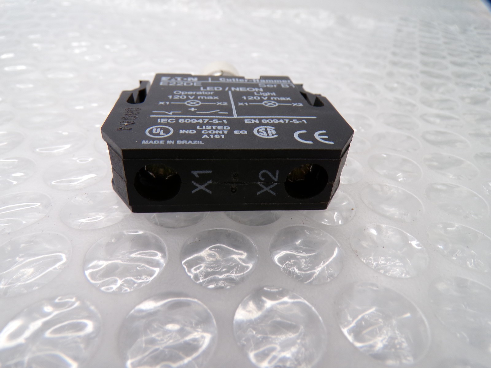 CUTLER HAMMER E22DE SER.B1 CONTACT BLOCK NSNP