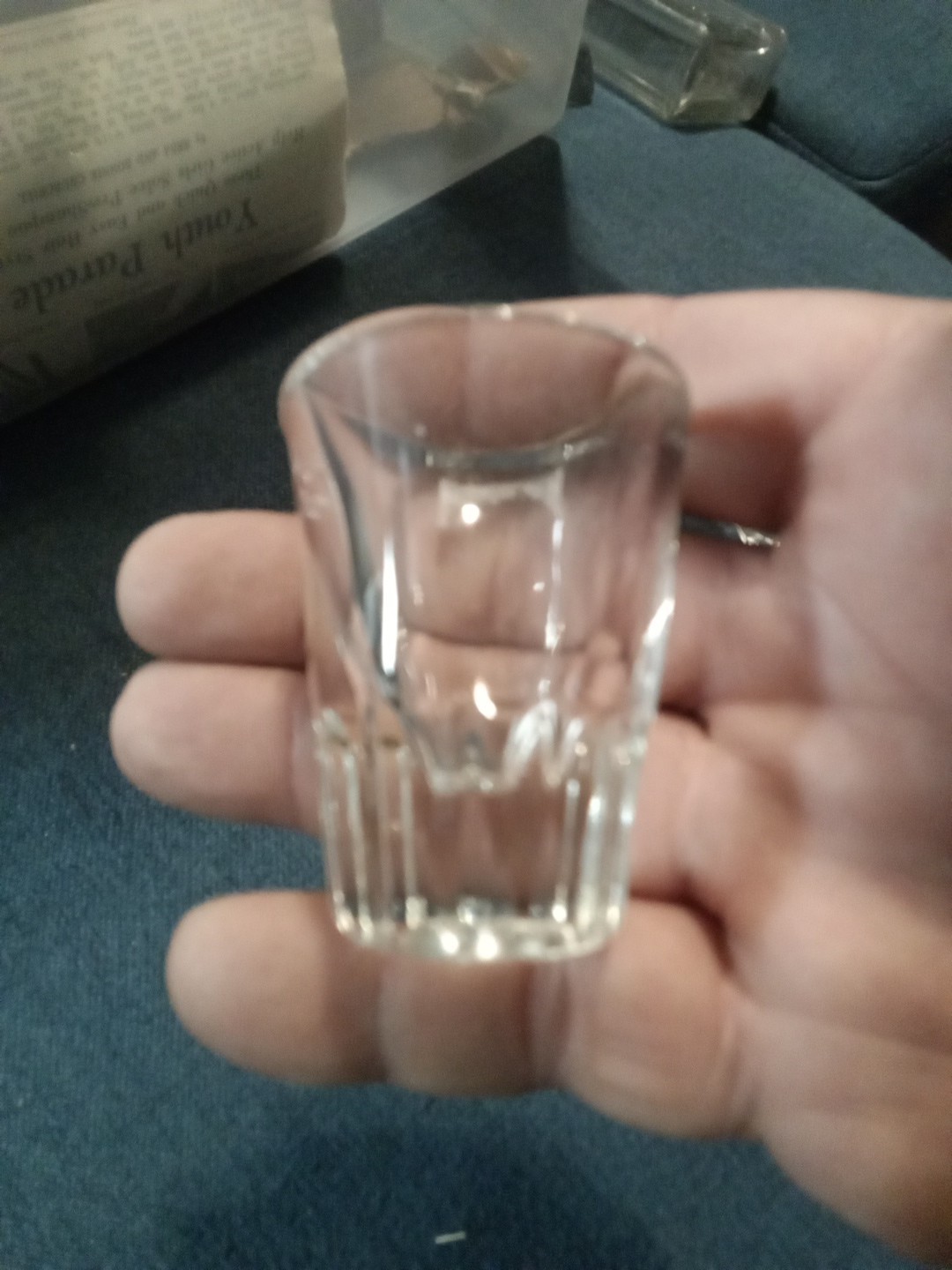 Shot glasses. 10