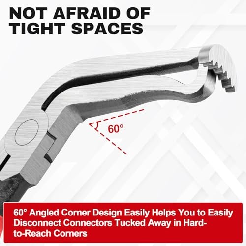 3PCS Electrical Disconnect Pliers, Upgrade Electrical Connector Pliers,