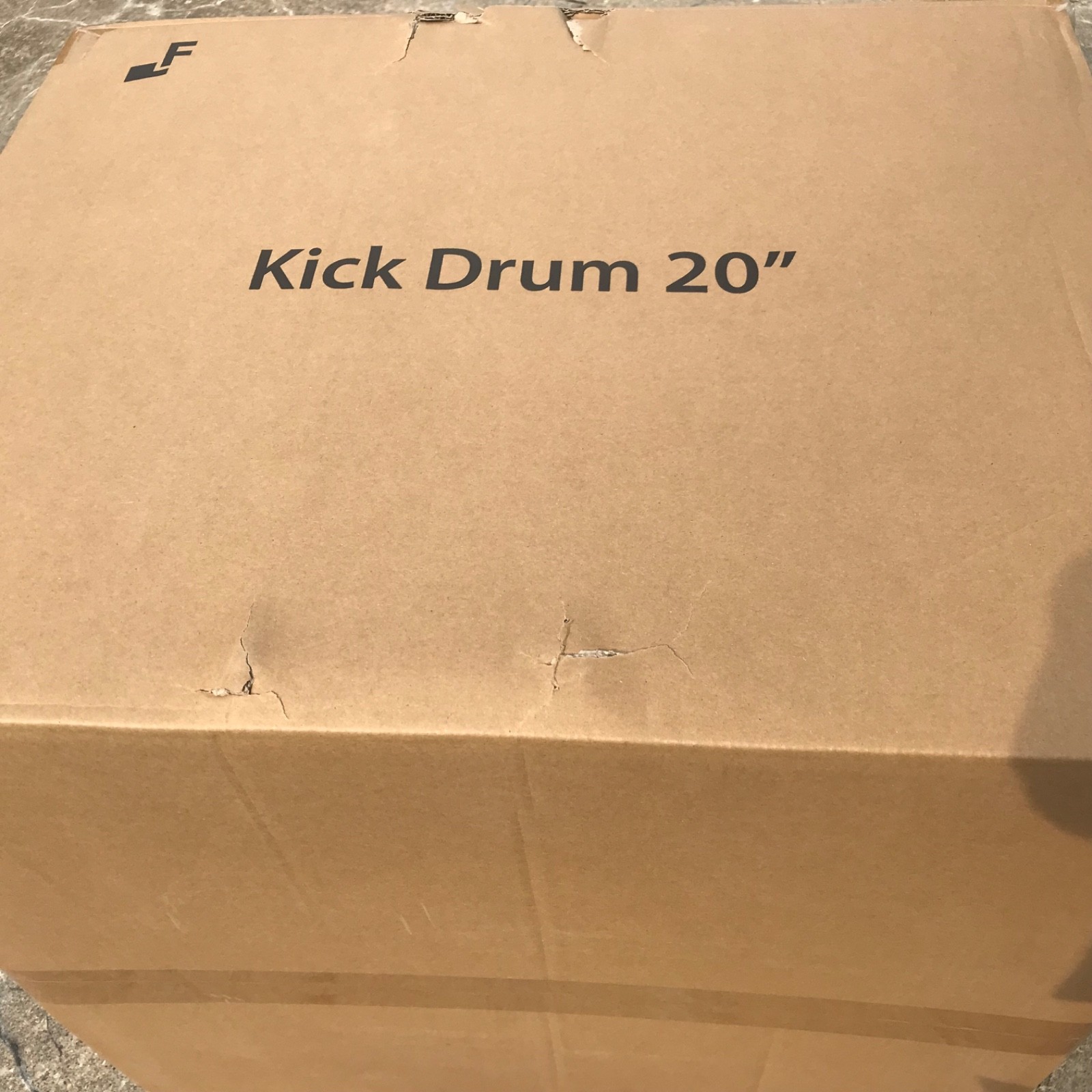EFNOTE Kick Drum 20” Bass Black New