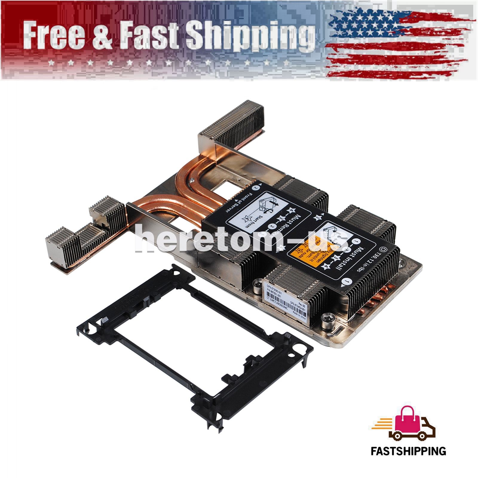 New High Performance Heatsink 867651-001 for HPE Proliant DL360 Gen10 Server