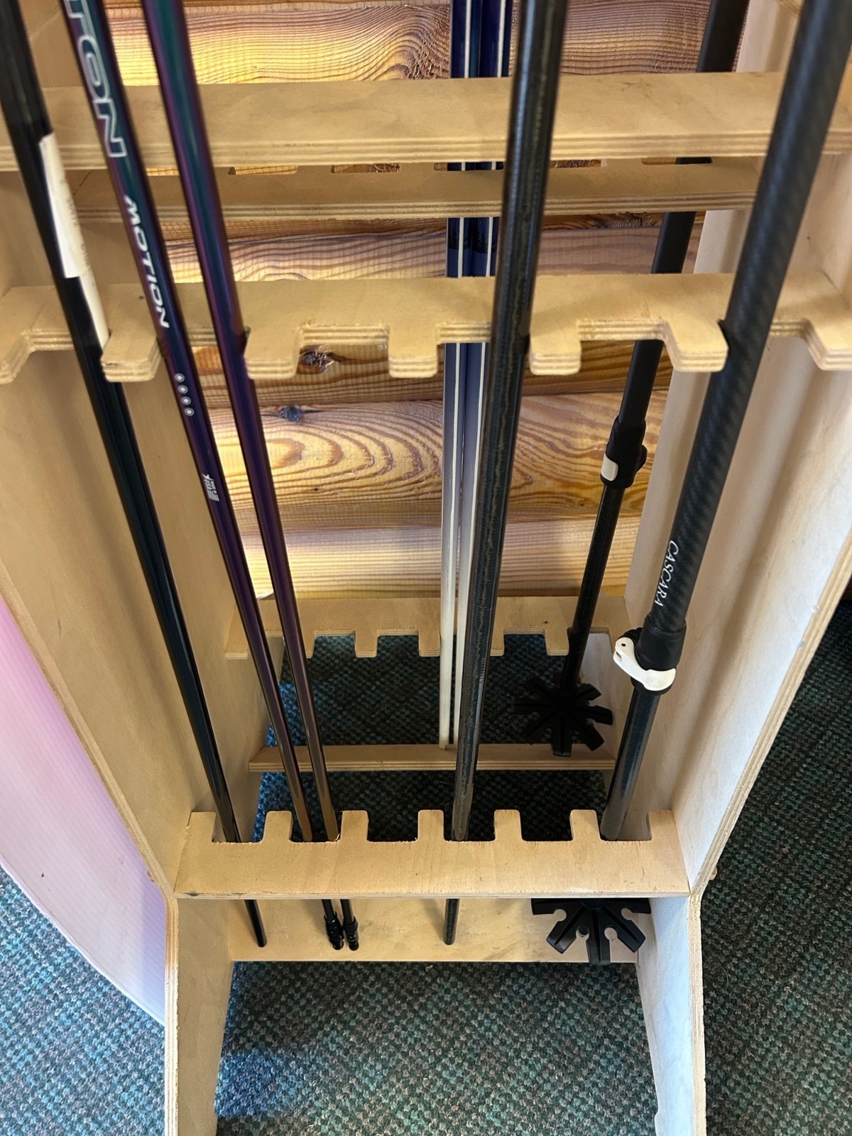 Wooden Display Rack