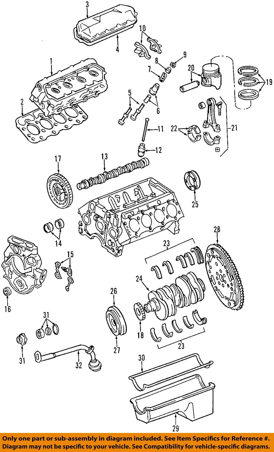 FORD OEM 98-02 E-350 Econoline Club Wagon-Engine Oil Pump YC3Z6619BA