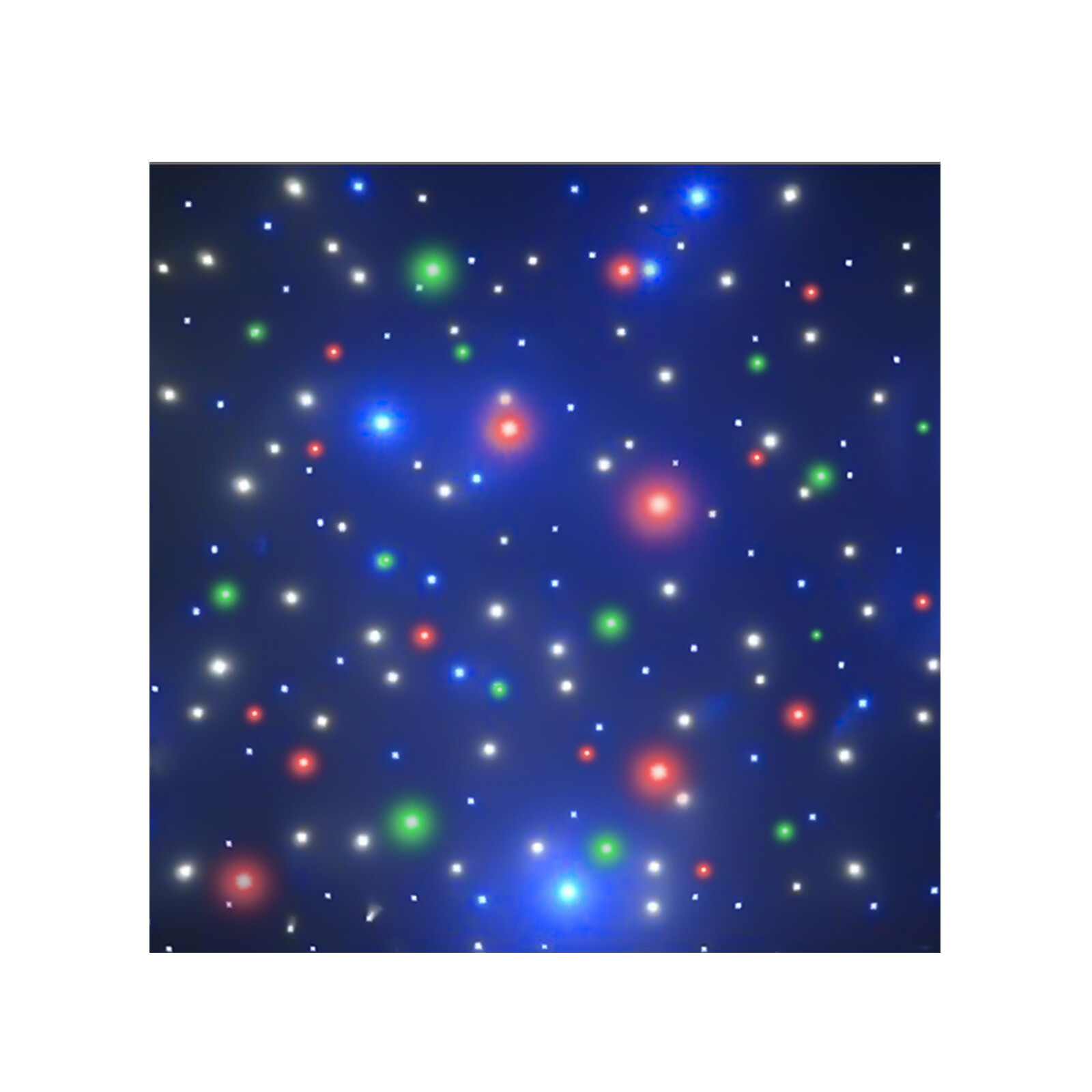 LED Stage Backdrop Star Light Curtain Backdrops Galaxy Starry Background 4mx4m