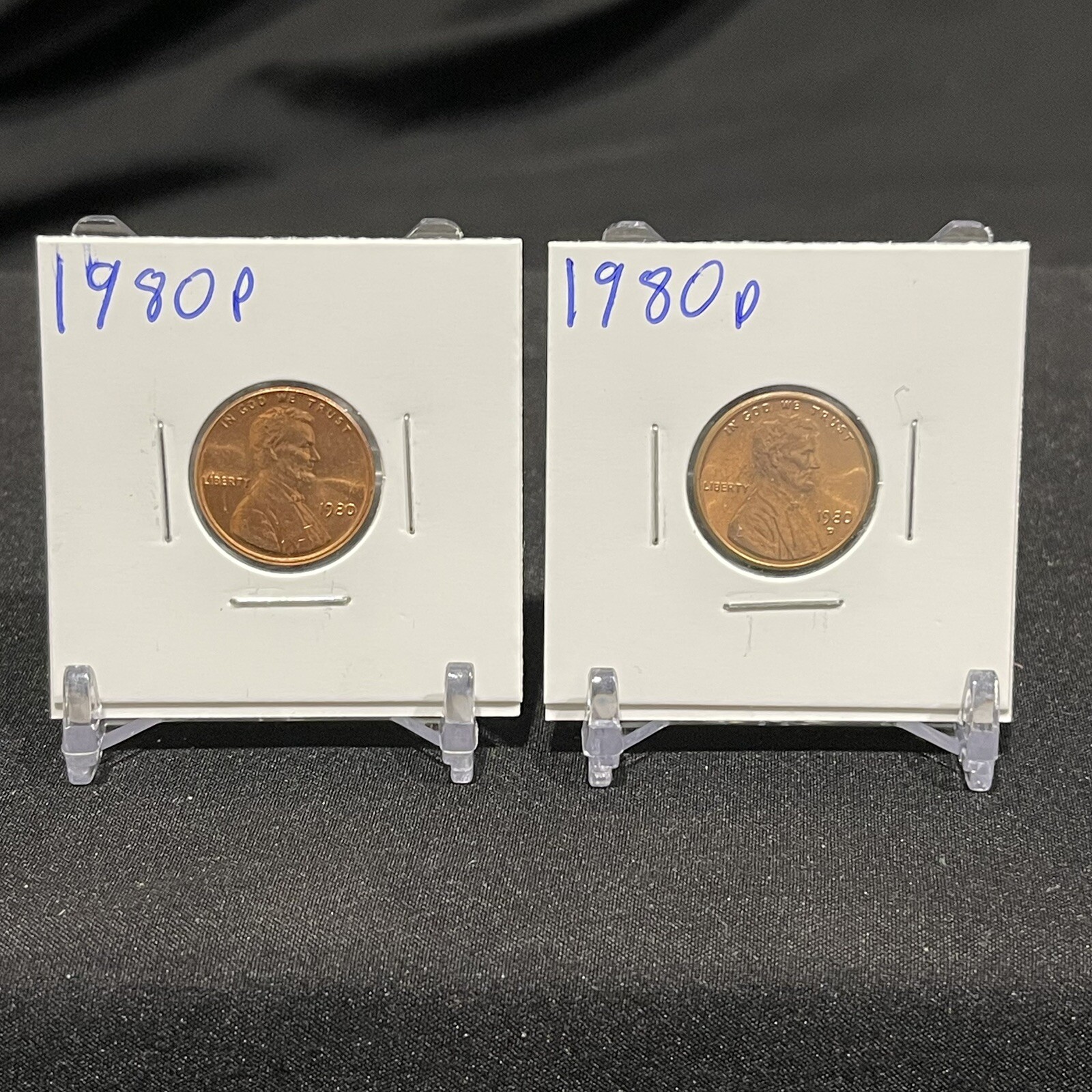 1980 P,D Lincoln Memorial Cent BU (PLEASE READ DESCRIPTION)