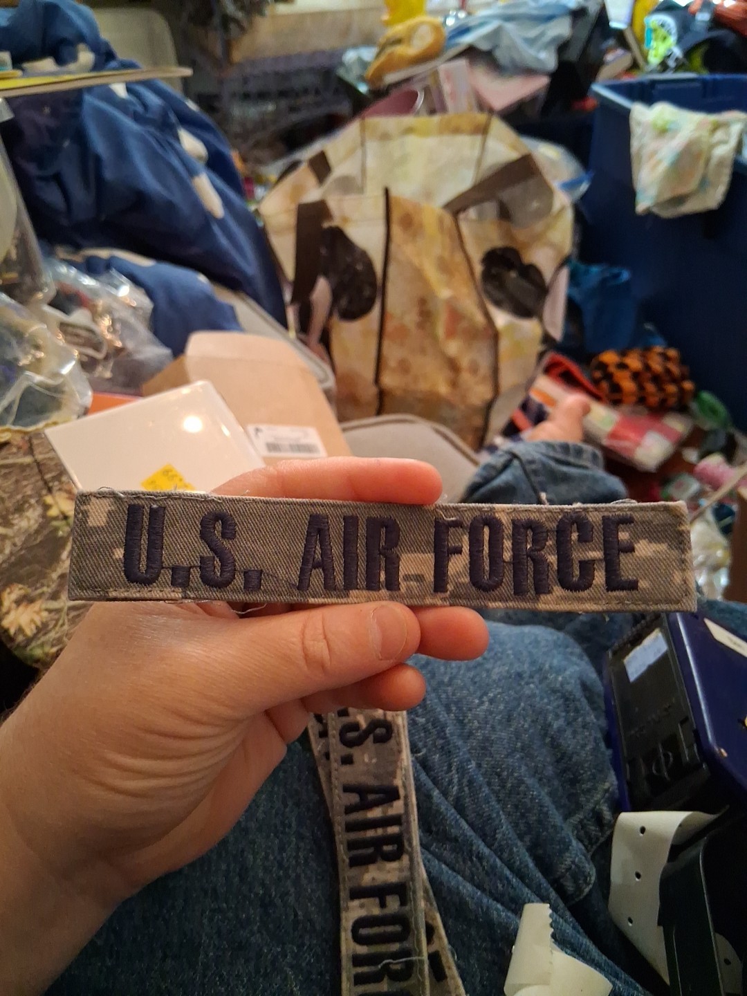 Airman Battle Uniform (ABU)  Name Tape Sew On NEW