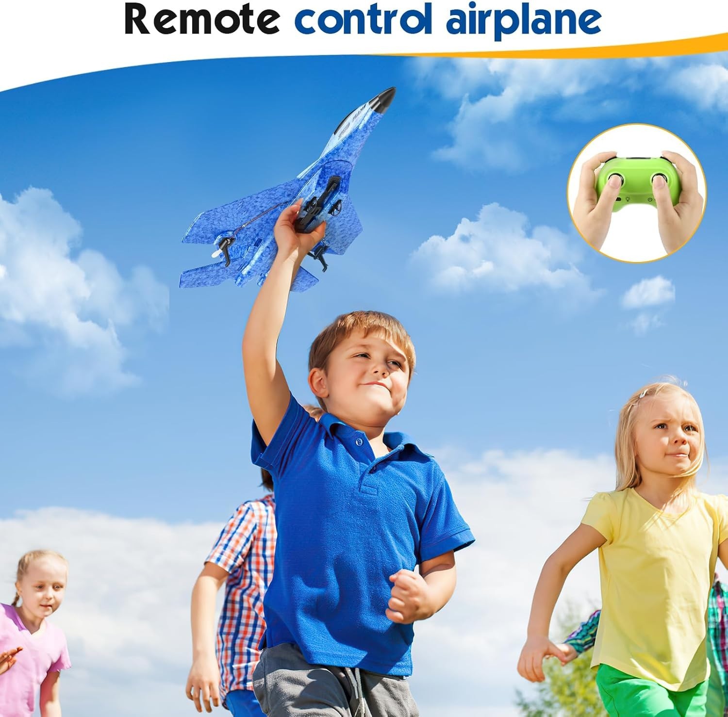 RC Plane, Remote Control Airplane Toy - RC Plane Remote Control Planes 2CH 2....